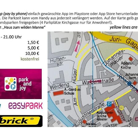 Haus Zum Wilden Manne Villa Erfurt Kültér fotó